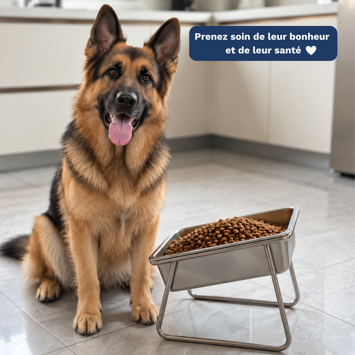 Gamelle Orthopédique – Moyens & Grands Chiens | Pellowsy™