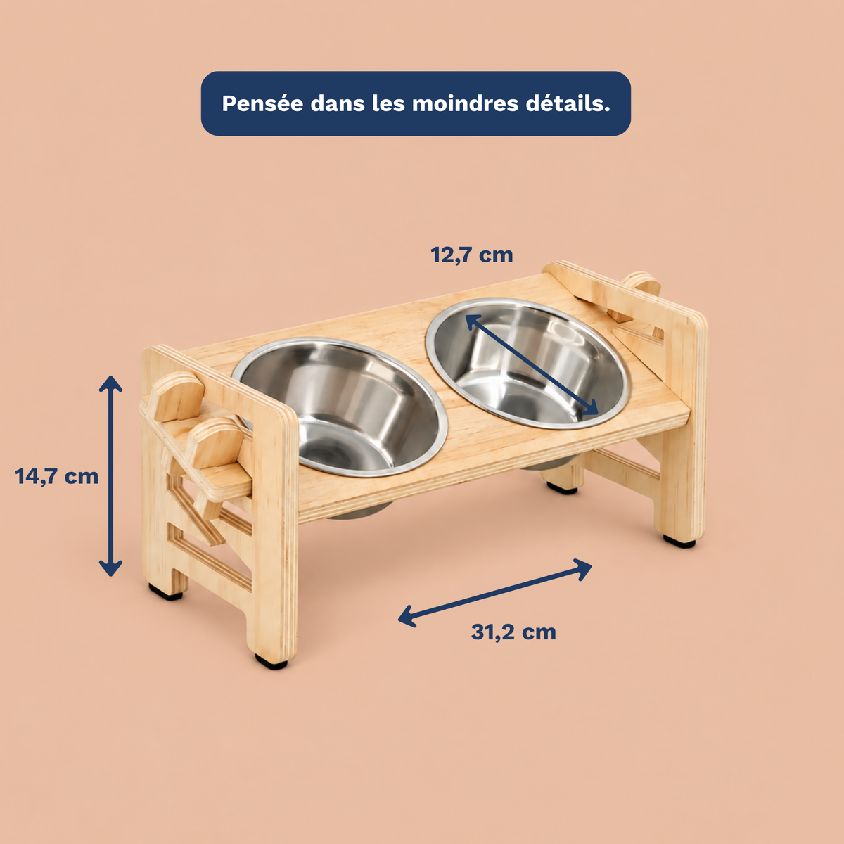 Gamelle Orthopédique 6 positions⏐Pellowsy™