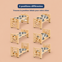 Gamelle Orthopédique 6 positions⏐Pellowsy™