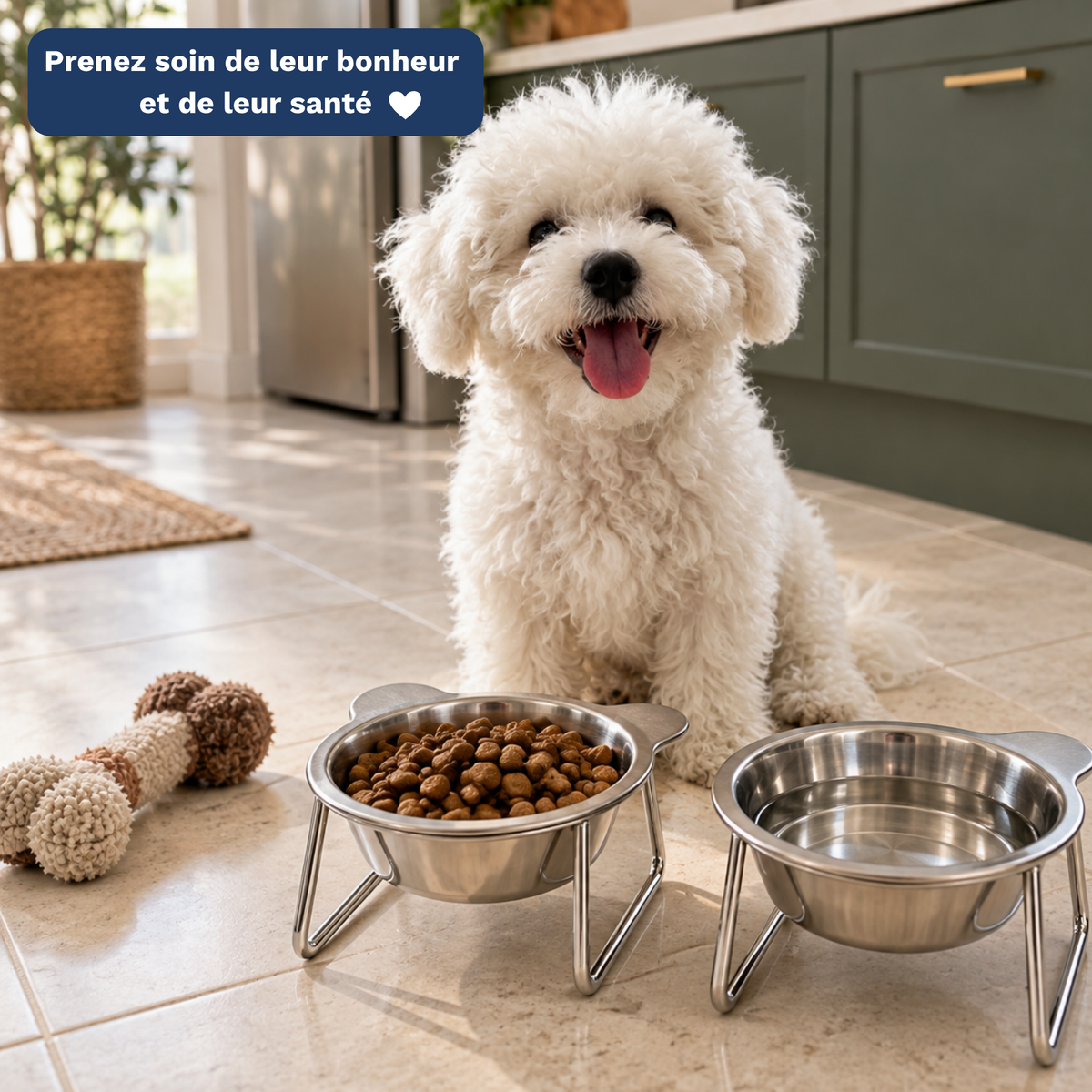 Gamelle Orthopédique - Petits Chiens⏐Pellowsy™